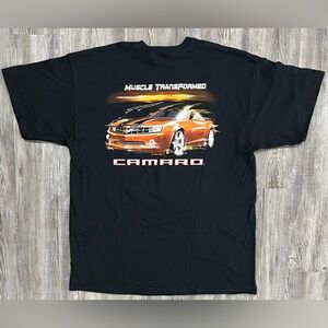 New Vintage Official GM Camaro Joe Blow Double Sided T-Shirt